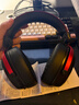 iKF V11 Pro7.1四模無線游戲耳機(jī)頭戴式7.1環(huán)繞音效藍(lán)牙有線電競(jìng)專用三角洲FPS無畏契約辨位 黑紅色 曬單實(shí)拍圖