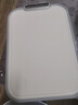 愛(ài)仕達（ASD）純鈦砧板 家用抗菌菜板雙面防霉防滑加厚耐砍剁搟面案板GJ30T2WG 曬單實(shí)拍圖