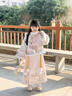 安妮優(yōu)兒（Anneyol）馬面裙女童漢服冬季2025新款古裝兒童秋冬裝國風(fēng)加厚旗袍裙拜年服 粉色 120 曬單實(shí)拍圖