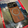 四兄?jǐn)?shù)碼適用蘋果17promax手機(jī)殼新款iPhone17Pro磁吸保護(hù)套全包防摔iphone air皮質(zhì)外殼17復(fù)古簡約高級(jí)感 棕色 iPhone 17Pro 曬單實(shí)拍圖