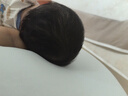 睡眠方程式天資兒童枕頭寶寶嬰兒硅膠枕透氣可水洗6月1歲3歲6歲+ 藍 純色 N5-枕高5cm-建議身高95-135cm 曬單實(shí)拍圖