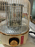 湘森鳥(niǎo)籠取暖器小太陽(yáng)小型烤火爐家用室內速熱節能省電電暖爐冬季取暖烤火神器WY 高檔款【碳晶盤(pán)速熱節能】無(wú)極調溫 鳥(niǎo)籠烤火爐 曬單實(shí)拍圖