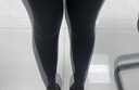 浪莎打底褲女春季棉條紋美腿顯瘦光腿連褲襪薄款打底褲襪 深灰1條 曬單實(shí)拍圖