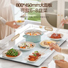 美的（Midea）暖菜板折疊 2025新款石墨烯速熱飯菜加熱板家用加熱杯墊保溫板保溫墊多功能暖菜神器HBU8045FZ Pro 曬單實(shí)拍圖