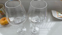 CLITON紅酒杯高腳杯 家用水晶玻璃杯 葡萄酒杯勃艮第酒杯酒具套裝2只裝 曬單實(shí)拍圖