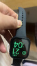 Apple/蘋(píng)果 Watch S11 智能手表GPS款42毫米深空灰色鋁金屬表殼黑色運動(dòng)型表帶S/M MEUG4CH/B 曬單實(shí)拍圖