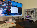華碩（ASUS）ROG 絕神Pro 27英寸顯示器4K電競顯示器4K顯示器 4K 160Hz雙模1K 320Hz HDR400RA 雙模切換丨XG27UCG-W 吹雪白 曬單實(shí)拍圖