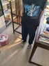 Levi's李維斯童裝夏季新款男童束腳防蚊褲兒童舒適長(cháng)褲休閑褲 深靛藍 150 /63 【建議身高140-152cm】 曬單實(shí)拍圖