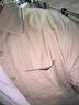 森馬（Semir）長(cháng)袖襯衫男寬松工裝外套情侶款純色百搭上衣純棉秋裝潮酷流行 淺卡其50368 M 曬單實(shí)拍圖