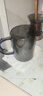 TEAHUE茶杯玻璃泡茶杯茶水分離高硼硅加厚男士高檔辦公室茶道綠茶杯子 曬單實(shí)拍圖