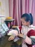 兒童袖套秋冬小男孩防污護袖嬰幼兒寶寶可愛(ài)套袖純棉女童防水袖頭 宇航員【螺口款】男寶3雙 曬單實(shí)拍圖