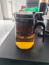 尚明玻璃內膽飄逸杯茶水分離懶人泡茶壺一鍵過(guò)濾泡茶神器家用茶具套裝 單壺 500ml 曬單實(shí)拍圖