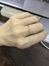 周六福5G工藝波紋戒黃金戒指女生日禮物計價(jià)AW015681 16號 約0.76g 曬單實(shí)拍圖