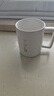 炊大皇陶瓷杯馬克杯茶杯 經(jīng)典黑白泡茶杯咖啡杯早餐杯果汁水杯白色420ml 曬單實(shí)拍圖