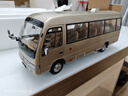 躍紀生原廠(chǎng) 1:24 豐田柯斯達考斯特 TOYOTA COASTER 商務(wù)車(chē)汽車(chē)模型車(chē)模 香檳色 曬單實(shí)拍圖
