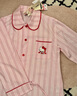 野獸派家居（tbh）三麗鷗Hello Kitty天絲棉家居服套裝四季可外穿條紋睡衣 長(zhǎng)款 XS 曬單實(shí)拍圖