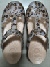 維布倫（VEBLEN）包頭果凍鞋女夏季洞洞鞋外穿防滑軟底舒適透氣厚底沙灘鞋 6602櫻花朵朵金色 37 曬單實(shí)拍圖