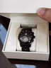 阿瑪尼手表男士全自動(dòng)機械表時(shí)尚專(zhuān)用超薄鏤空大氣高端品牌腕表 本色黑盤(pán) 41mm 曬單實(shí)拍圖