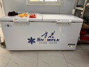 雪花（SNOWFLK）冰柜商用家用冷柜臥式大容量全冷凍柜展示柜 【798數顯】單溫擴容款|一級節能 空柜溫度可達-30度丨銅管速冷低耗 曬單實(shí)拍圖