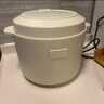 BRUNO電飯煲復古低糖迷你電飯煲1.5L 1-2-3人家用煮飯燉湯煮粥高顏值壓力電飯鍋 象牙白BOE128 曬單實(shí)拍圖