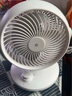 京東京造 [小云朵」空氣循環(huán)扇 廣角搖頭電風(fēng)扇家用節能桌面/臺式小風(fēng)扇空調伴侶輕音大風(fēng)量四季循環(huán)白色款 曬單實(shí)拍圖