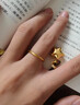 瑞諾黃金折紙星星項鏈女士新款999足金五角星吊墜鎖骨鏈禮物送女友 勿拍包裝定金 曬單實拍圖