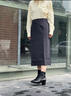 愛(ài)步（ECCO）靴子女 時(shí)尚潮流百搭女靴羊皮輕奢粗跟短靴女 型塑290973 黑色29097351052 36 曬單實(shí)拍圖