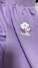 史努比女童洋氣褲子2025新款男童休閑上衣童裝兒童運動(dòng)衣服男孩外穿秋裝 太陽(yáng)花努比K香芋紫 130 曬單實(shí)拍圖