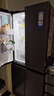 海爾（Haier）405升十字對開(kāi)門(mén)冰箱雙開(kāi)門(mén)風(fēng)冷無(wú)霜一級能效雙變頻三檔變溫保鮮家用電冰箱 405L+1級雙變頻+三擋變溫+DEO凈味 曬單實(shí)拍圖