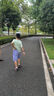 安奈兒（Annil）童裝男童褲子夏五分短褲運動(dòng)彈力寬松潮流抗皺 素藤紫 140cm 曬單實(shí)拍圖