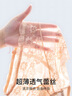 婷美蕾絲女內(nèi)褲高腰透氣性感無痕火辣超薄純欲純棉抑菌襠3條裝 曬單實拍圖