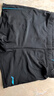 李寧（LI-NING）泳褲男士專(zhuān)業(yè)抗氯平角速干不貼身溫泉度假游泳褲627-2黑/藍 XL 曬單實(shí)拍圖