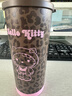野獸派家居（tbh）水杯三麗鷗Hello Kitty不銹鋼保溫杯便攜隨行杯喝水杯子 Kitty不銹鋼保溫隨行杯 粉可可 480ml 含mini收納包掛件 曬單實(shí)拍圖