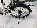 山地自行車鎖防盜密碼鋼絲鎖加粗固定鑰匙鎖抗剪單車裝備配件折疊 鑰匙鎖-85cm-帶鎖架（簡裝） 曬單實拍圖
