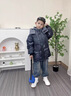 G.DUCKKIDS小黃鴨兒童羽絨服男童新款衣服中長款漸變加厚冬季童裝厚外套免洗 深灰漸變 新工藝升級(jí)加厚款 160cm 曬單實(shí)拍圖