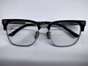 Benywoods德國眼鏡近視鏡男款純鈦黑框鏡架女士防藍光可配度數眉線(xiàn)框板材 【0度防藍光】C1月魄銀框 曬單實(shí)拍圖