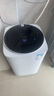 美的（Midea）迷你洗衣機 MB30VH36E 3KG嬰兒小型兒童內衣洗衣機 全自動(dòng)波輪 高溫煮洗 除菌除螨宿舍 以舊換新 曬單實(shí)拍圖