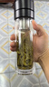 富光雙層玻璃杯車(chē)載一鍵開(kāi)蓋泡茶杯高硼硅茶水分離水杯子男教師節禮物 曬單實(shí)拍圖