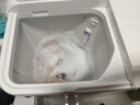 海爾（Haier）洗衣機(jī)半自動(dòng)雙缸雙桶筒脫水機(jī)甩干機(jī)大容量家用雙動(dòng)力雙杠波輪 【628S】10KG大容量+強(qiáng)力去污 曬單實(shí)拍圖