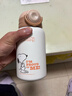 史努比（SNOOPY）兒童保溫杯帶吸管直飲男女小學(xué)生316不銹鋼喝水杯子雙蓋壺500ml咖 曬單實(shí)拍圖