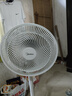 美的（Midea）電風(fēng)扇家用7葉落地扇搖頭電風(fēng)扇循臥室宿舍輕音風(fēng)扇臺式桌面小型風(fēng)扇臺地兩用升級款 白色丨7葉臺地兩用 曬單實(shí)拍圖