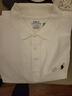 Polo Ralph Lauren 拉夫勞倫 男裝 經(jīng)典款定制修身版彈力Polo衫RL18635 100-白色 L 曬單實(shí)拍圖