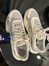 斐樂(lè)（FILA）官方男鞋PIONIERE摩登運(yùn)動(dòng)鞋2025夏新款開(kāi)拓者復(fù)古跑鞋 雪白/淡灰黃-WB 42 曬單實(shí)拍圖