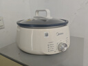 美的（Midea）電火鍋電煮鍋分體式可拆洗家用多功能鍋4.5L大容量火鍋專用鍋不粘鍋MC-HGE3026 曬單實(shí)拍圖