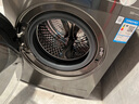 美的（Midea）滾筒洗衣機全自動家用【MG100V36T】懶人超薄10公斤 以舊換新 家電國家補貼20% 一級能效 內(nèi)衣洗  曬單實拍圖