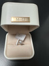 MoLi18K金培育鉆石求婚戒指女1克拉50分河南人工造合成鉆戒鉑金pt950 18k金1克拉培育DVVS上海IGI證書 曬單實(shí)拍圖