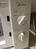 美的（Midea）快捷微波爐 家用小型 360°轉盤(pán)加熱 旋鈕操控 易潔內膽（M1-L213B） 曬單實(shí)拍圖