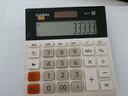 卡西歐（CASIO）MH-12-WE 小型12位雙電源 超寬計算器 白色 專業(yè)計算系列 曬單實(shí)拍圖