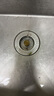 辛叢（XINCONG）廚房水槽過濾網(wǎng)按壓式彈跳芯老式洗碗池下水器通用型防臭漏水塞子 升級ABS款金色【2個裝】 曬單實(shí)拍圖