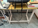 舒客藝家 電腦桌臺(tái)式小戶型小桌子家用學(xué)習(xí)桌寫字辦公書桌電競(jìng)長(zhǎng)條桌子 木紋白架單桌80*50*74 加固電腦桌 曬單實(shí)拍圖